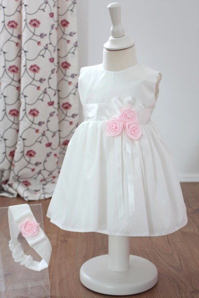 Taufkleid ♥ Felia in creme