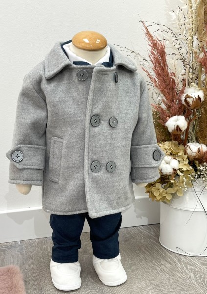 Baby Jacke in hellgrau